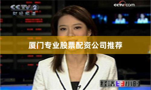 厦门专业股票配资公司推荐