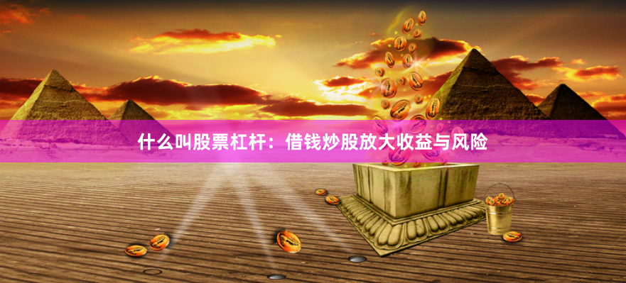 什么叫股票杠杆:借钱炒股放大收益与风险